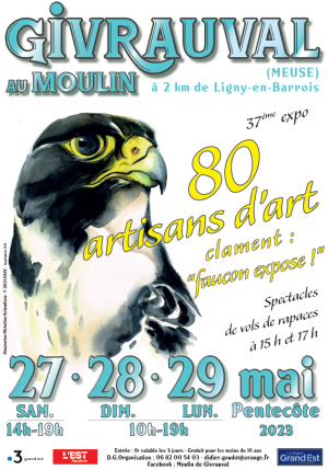 37ème exposition d’artisanat d’art du Moulin de Givrauval (Meuse)