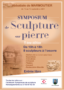 5ème Symposium de sculpture sur pierre de Marmoutier
