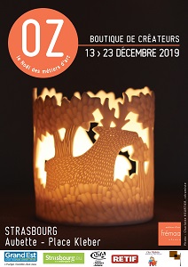 OZ le Noël des métiers d'art - boutique éphémère à Strasbourg