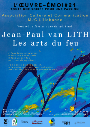 Rencontre avec Jean-Paul van LITH, les arts du feu 