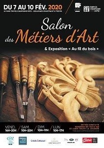 Salon des Métiers d’Art et exposition "Au fil du bois"- 34e édition 