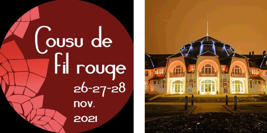 Salon Cousu de fil Rouge 2021 à la Rotonde de Thaon les Vosges
