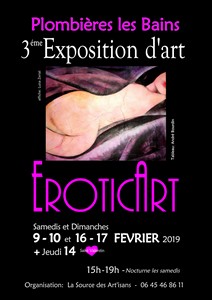 3ème Exposition d'art : EROTICART